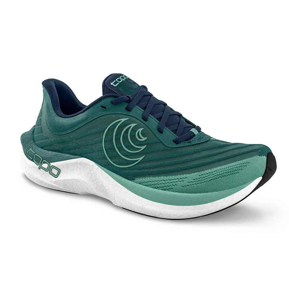 Topo Athletic Women's Cyclone 2 Running Shoe- Ocean/Mint- Regular (B) 4 Topo Athletic Women's Cyclone 2 Running Shoe- Ocean/Mint- Regular (B) - Image 2
