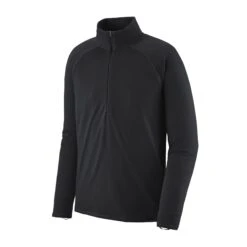Patagonia Men's Capilene® Midweight Zip-Neck Top - Black
