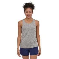 Patagonia Women's Capilene Cool Daily Tank - Feather Grey 12 Patagonia Women's Capilene Cool Daily Tank - Feather Grey -Optimal Sportswear Store WBS21 45295 FEA BJ1 1