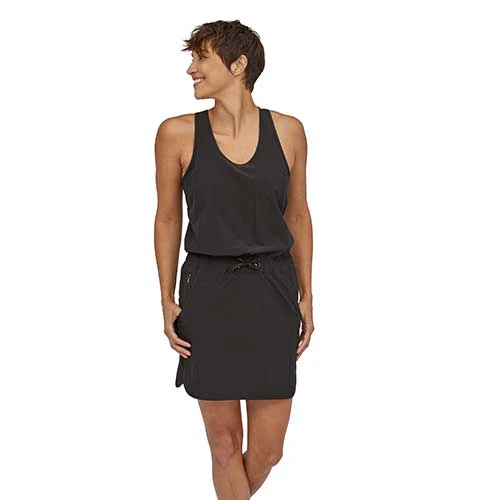 Patagonia Women's Fleetwith Dress - Black 6 Patagonia Women's Fleetwith Dress - Black - Image 4