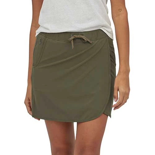 Patagonia Women's Fleetwith Skort - Basin Green 4 Patagonia Women's Fleetwith Skort - Basin Green - Image 2