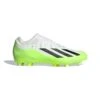 ADIDAS Unisex X Crazyfast .3 FG Cleats- Cloud White / Core Black / Lucid Lemon- Regular (D) -Optimal Sportswear Store X Crazyfast.3 Firm Ground Cleats White HQ4534 01 standard hover