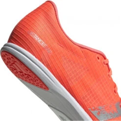 ADIDAS Women's Distancestar Track Spike - Signal Coral/Silver/White- Regular (B) -Optimal Sportswear Store adidas distancestar spikes ee4671 details 2 1FW4871