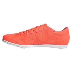 ADIDAS Women's Distancestar Track Spike - Signal Coral/Silver/White- Regular (B) -Optimal Sportswear Store adidas distancestar spikes ee4671 inside 1FW4871