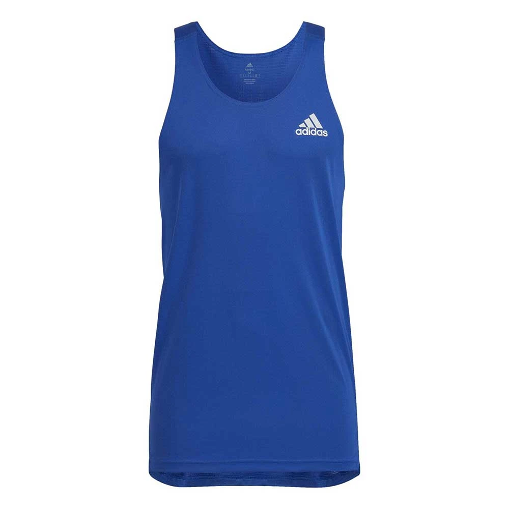 ADIDAS Men's Own The Run Singlet - Team Royal Blue 3 ADIDAS Men's Own The Run Singlet - Team Royal Blue