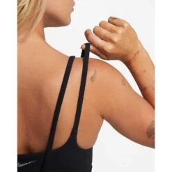 Nike Women's Alate Trace Bra - Black -Optimal Sportswear Store alate trace womens light support padded strappy sports bra R79wZr 2