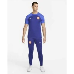 Nike Men's Netherlands Dri-FIT Strike Short Sleeve Top - Deep Royal Blue/Hyper Royal -Optimal Sportswear Store c5347fc0 109e 4428 a158 0ac5966d0a19