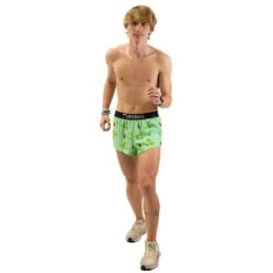 Men's Dino-Sore 2" Split Short - Dino-Sore -Optimal Sportswear Store chicknlegs mens dino sore split running shorts full body