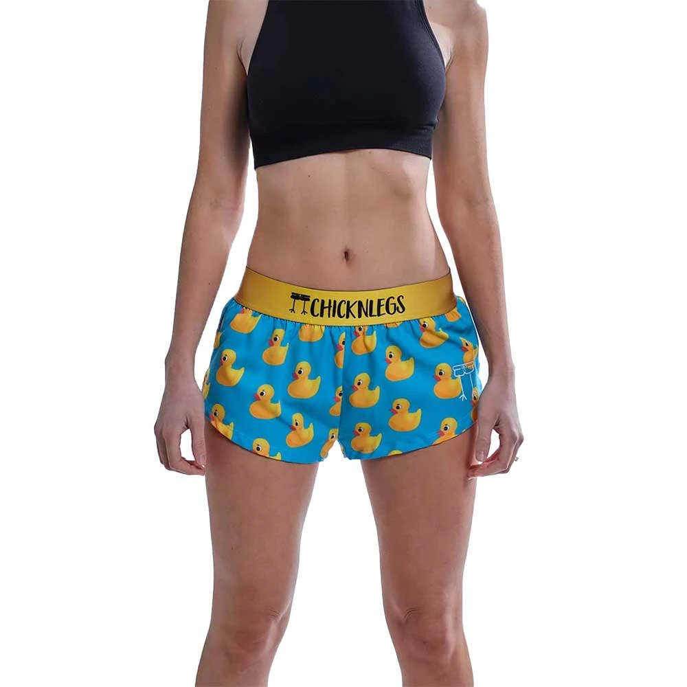 Women's Rubber Ducky 1.5" Split Short - Rubber Ducky 4 Women's Rubber Ducky 1.5" Split Short - Rubber Ducky - Image 2