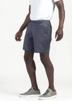 Men's Commuter 9" Short - Iron -Optimal Sportswear Store commuter9iron4