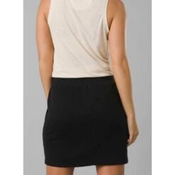 Prana Women's Cozy Up Sport Skirt - Black 9 Prana Women's Cozy Up Sport Skirt - Black -Optimal Sportswear Store cozy up skirt 2