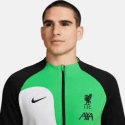 Nike Men's Liverpool FC Academy Pro Jacket - White/Green Spark/Black -Optimal Sportswear Store download 28 6ad98104 cdd3 4f34 858d c5b93e2bb4d7