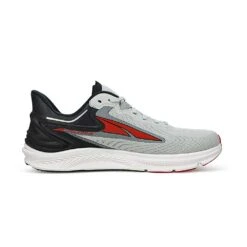 Altra Men's Torin 6 Running Shoe- Gray/Red - Regular (D)