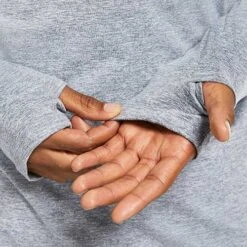 Men's Nike DriFIT Element 1/2 Zip Running Top - Smoke Grey/Grey Fog/Reflective Silver -Optimal Sportswear Store dri fit element mens 1 4 zip running top q04tXT 4