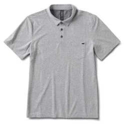Vuori Men's Ace Polo - Light Grey