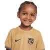 Youth Nike FC Barcelona 2022/23 Away Jersey - Club Gold/Obsidian -Optimal Sportswear Store fc barcelona 2022 23 away little kids soccer kit PBZSkQ