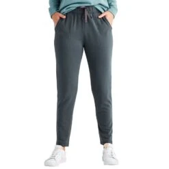 Women's Bamboo Fleece Lounge Pant - Graphite