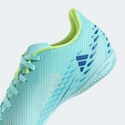 Unisex Adidas X Speedportal .4 IC Soccer Shoe - Clear Aqua/Powder Blue/Solar Yellow- Regular (D) 15 Unisex Adidas X Speedportal .4 IC Soccer Shoe - Clear Aqua/Powder Blue/Solar Yellow- Regular (D) -Optimal Sportswear Store gw8502 d2 ecom
