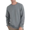 Men's Bamboo Heritage Fleece Crew - Heather Graphite -Optimal Sportswear Store heritage fleece crew heather graphite men top 1 600x 1
