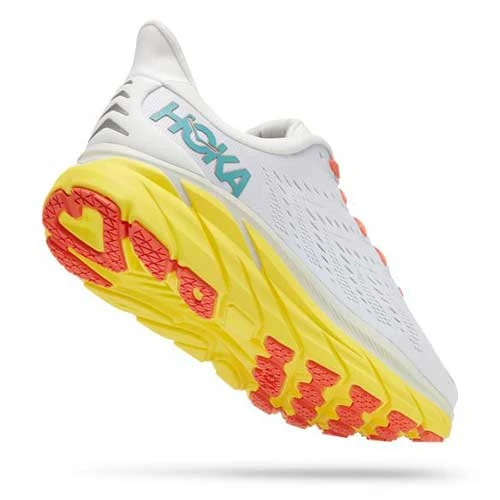 Hoka Men's Clifton 8 Running Shoe - Blanc De Blanc/Illuminating— Regular (D) 7 Hoka Men's Clifton 8 Running Shoe - Blanc De Blanc/Illuminating— Regular (D) - Image 5