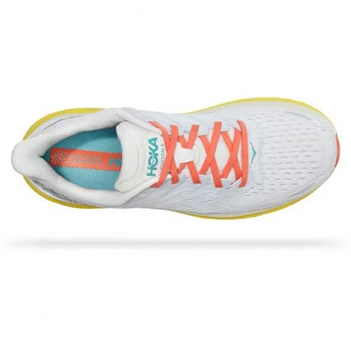 Hoka Men's Clifton 8 Running Shoe - Blanc De Blanc/Illuminating— Regular (D) 6 Hoka Men's Clifton 8 Running Shoe - Blanc De Blanc/Illuminating— Regular (D) - Image 4