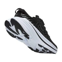 Hoka Men's Bondi X - Black/White - Regular (D) -Optimal Sportswear Store hoka one one bondi x scarpe da running uomo black white 1113512 bwht D 600x600 1
