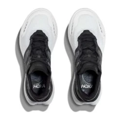 Hoka Unisex Transport X Running Shoe - Black/White- Regular (D) -Optimal Sportswear Store hoka transport x 1