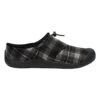 Keen Women's Howser III Slide Shoe - Black Plaid/Steel Grey - Regular (B) -Optimal Sportswear Store howser2