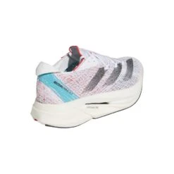 ADIDAS Men's Adizero Prime X 2 Strung Running Shoe - FTWR White/Core Black/Lucid Cyan - Regular (D) -Optimal Sportswear Store hp9709 F 1