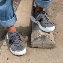 Men's X-Scape Sport Low Sneaker - Grey/Black - Regular (D) -Optimal Sportswear Store mens x scape sport low grey black ls 2 800x 3d8cdc2f 17de 4d40 b7e2 b2fef87fe4cd