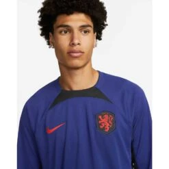 Nike Men's Netherlands 2022/23 Away Long Sleeve Away Jersey - Deep Royal/Black 9 Nike Men's Netherlands 2022/23 Away Long Sleeve Away Jersey - Deep Royal/Black -Optimal Sportswear Store netherlands 2022 23 stadium away mens dri fit long sleeve soccer jersey RcR2bD