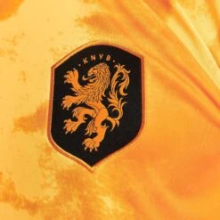 Nike Men's Netherlands 2022/2023 Stadium Home Long Sleeve Jersey - Laser Orange/Black -Optimal Sportswear Store netherlands 2022 23 stadium home mens dri fit long sleeve soccer jersey NZcl7C 1