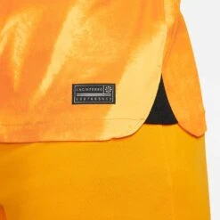 Nike Men's Netherlands 2022/2023 Stadium Home Long Sleeve Jersey - Laser Orange/Black -Optimal Sportswear Store netherlands 2022 23 stadium home mens dri fit long sleeve soccer jersey NZcl7C 2