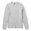 Vuori Men's Waffle Crew - Light Heather Grey 1 Vuori Men's Waffle Crew - Light Heather Grey -Optimal Sportswear Store px V176LHG 1200x crop center jpg