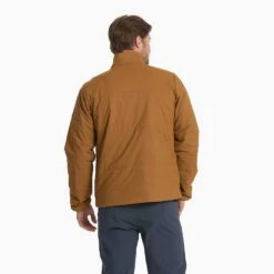 Vuori Men's Echo Insulated Jacket - Camel -Optimal Sportswear Store px V535CAM 03505 1200x crop center jpg