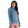 Women's Bamboo Shade Hoodie II - Slate Blue -Optimal Sportswear Store shade hoody ii slate blue women 1