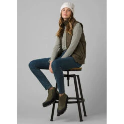 Prana Women's Esla Vest - Slate Green -Optimal Sportswear Store slate green 5