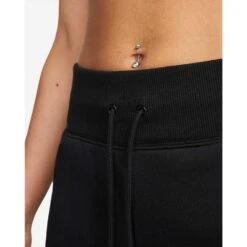 Nike Women's Fleece High Rise Pant Wide - Black -Optimal Sportswear Store sportswear phoenix fleece womens high waisted wide leg sweatpants RZJZZH 2