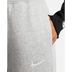 Nike Women's Fleece High Rise Pant Wide - Dark Grey Heather -Optimal Sportswear Store sportswear phoenix fleece womens high waisted wide leg sweatpants RZJZZH 4