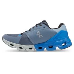 On Running Men's Cloudflyer 4 Running Shoes- Metal/Lapis - Regular (D) -Optimal Sportswear Store webimage 1BDFFC2C 14CA 47E3 B783B8AA522B6B2B