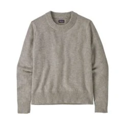 Patagonia Women's Recycled Wool Crewneck Sweater - Salt Grey
