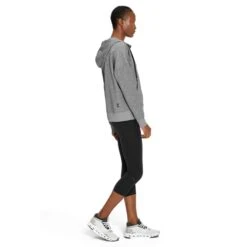 On Running Women's Zipped Hoodie - Grey -Optimal Sportswear Store webimage 2900CE42 66D7 48A5 AD99FC2F73356BDF