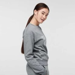 Cotopaxi Women's Do Good Crew Sweatshirt - Heather Grey 9 Cotopaxi Women's Do Good Crew Sweatshirt - Heather Grey -Optimal Sportswear Store webimage 409D2669 7752 4D48 B16D510AED05F8CD