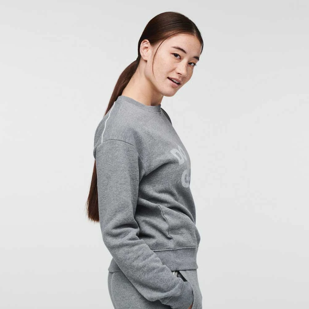 Cotopaxi Women's Do Good Crew Sweatshirt - Heather Grey 6 Cotopaxi Women's Do Good Crew Sweatshirt - Heather Grey - Image 4