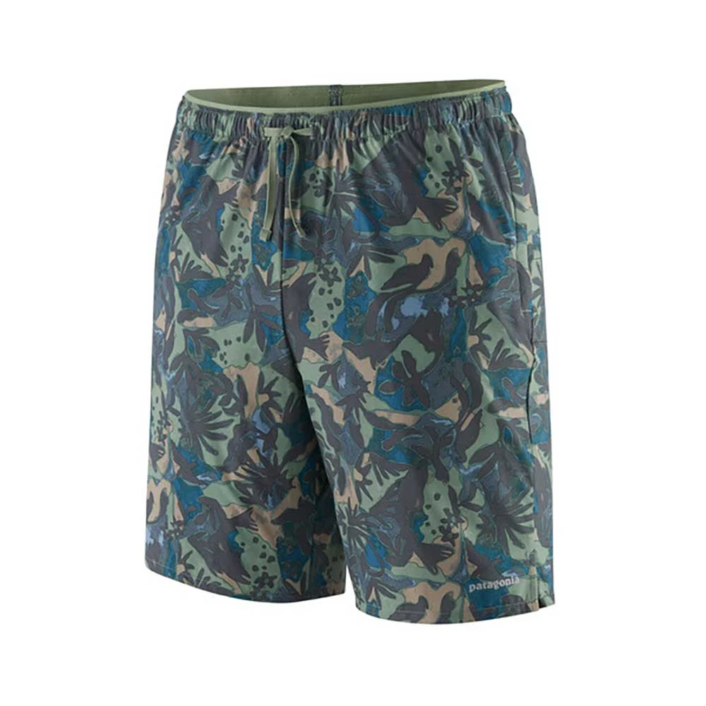 Patagonia Men's Multi Trails Short - Lands And Waters: Sedge Green 3 Patagonia Men's Multi Trails Short - Lands And Waters: Sedge Green