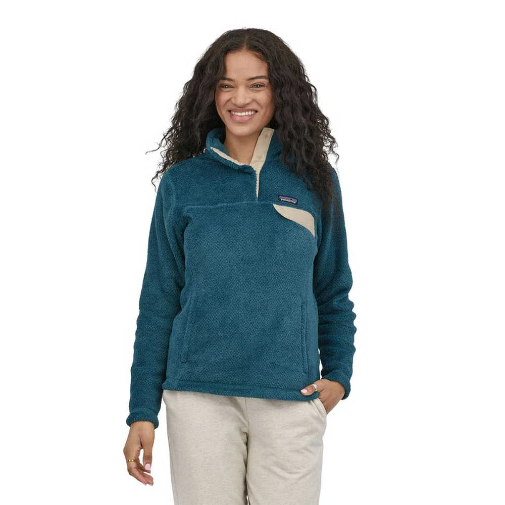 Patagonia Women's Re-Tool Snap-T Pullover - Wavy Blue 4 Patagonia Women's Re-Tool Snap-T Pullover - Wavy Blue - Image 2