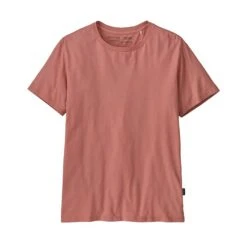 Patagonia Unisex Regenerative Organic Certified Cotton Lightweight Tee - Sunfade Pink