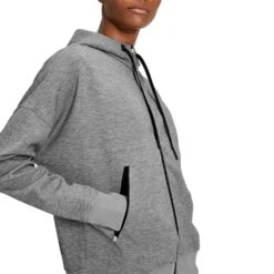 On Running Women's Zipped Hoodie - Grey -Optimal Sportswear Store webimage 5E101BAF D967 48AF B6BBFDCD7440DB1C