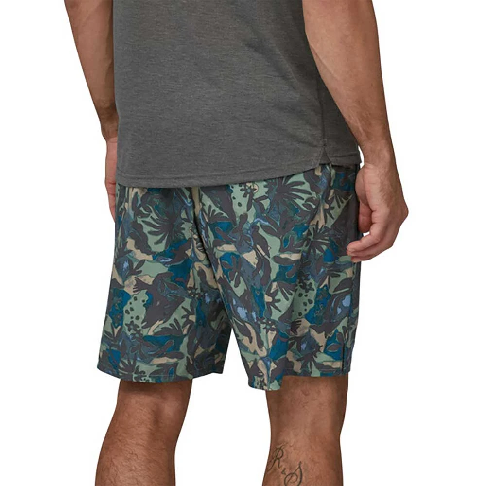 Patagonia Men's Multi Trails Short - Lands And Waters: Sedge Green 5 Patagonia Men's Multi Trails Short - Lands And Waters: Sedge Green - Image 3