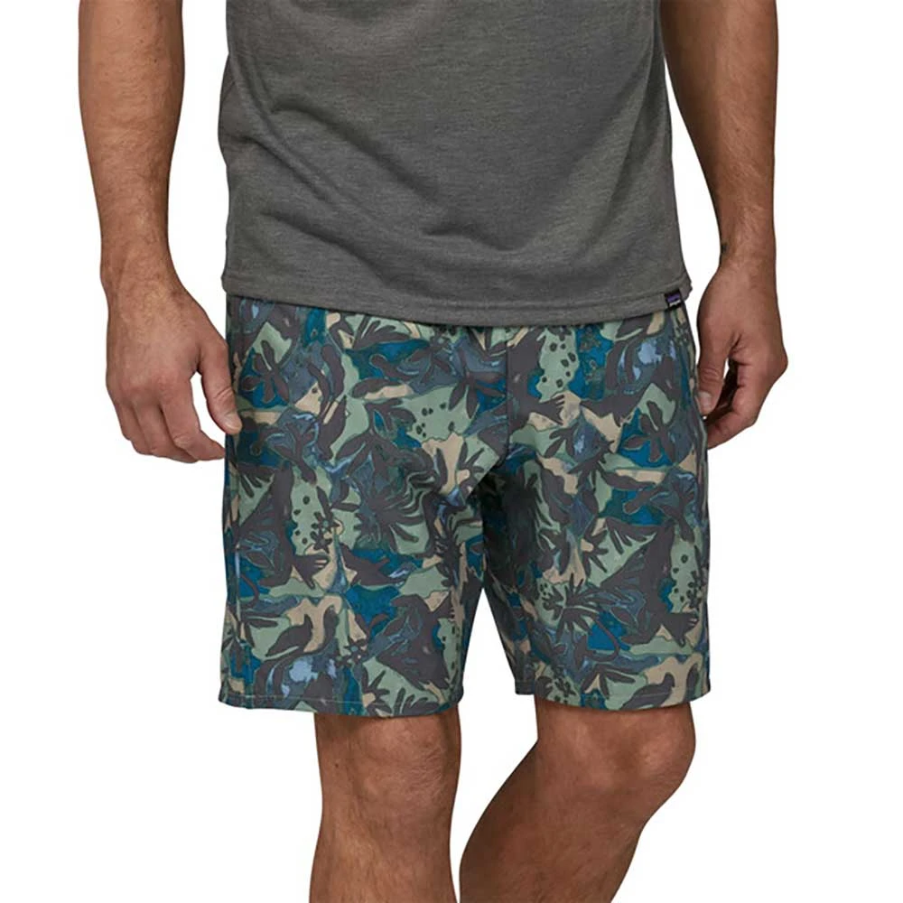 Patagonia Men's Multi Trails Short - Lands And Waters: Sedge Green 4 Patagonia Men's Multi Trails Short - Lands And Waters: Sedge Green - Image 2